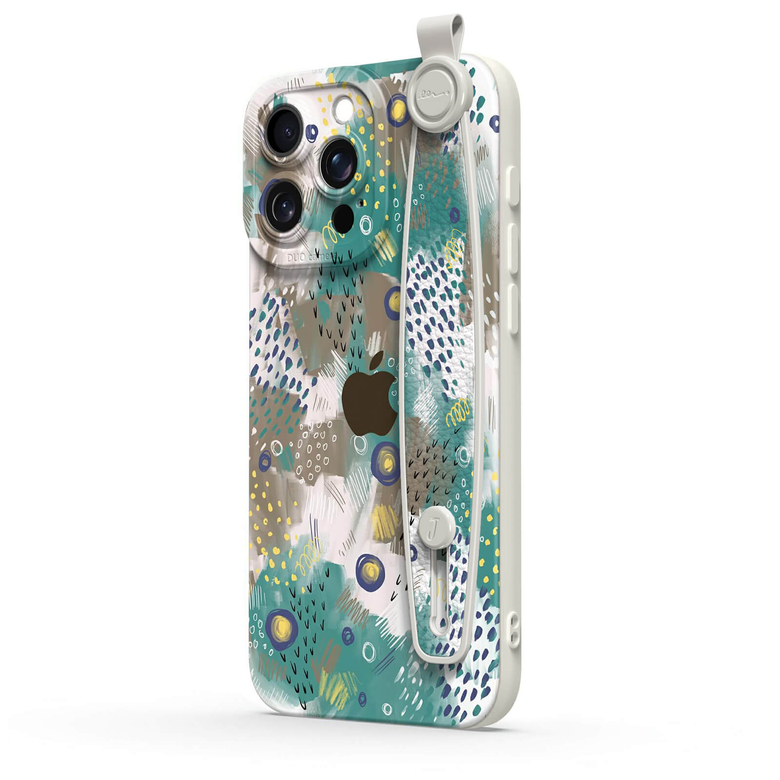 Dancing Peacock | iPhone Series Multifunctional Wristband Case