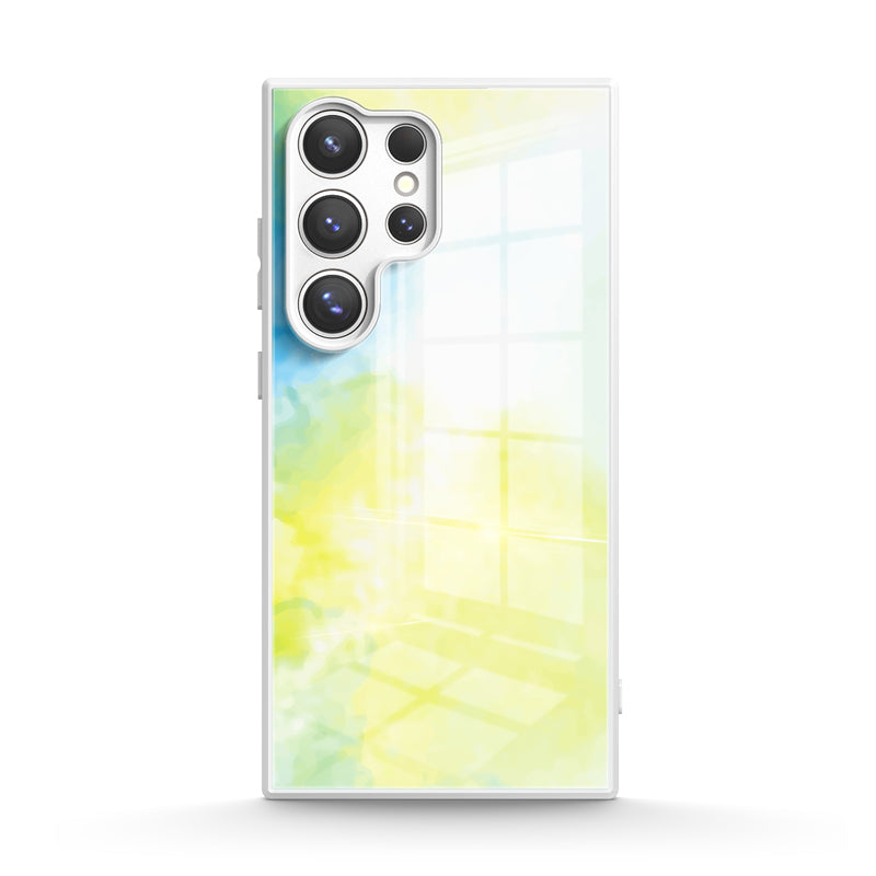 Yellow Blue | Samsung Series Impact Resistant Protective Case
