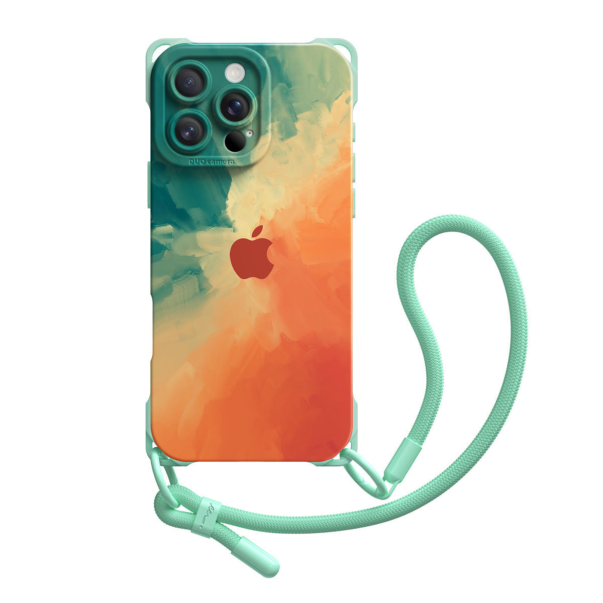 Green Orange | iPhone Series Ultra Impact Resistant Protective Case