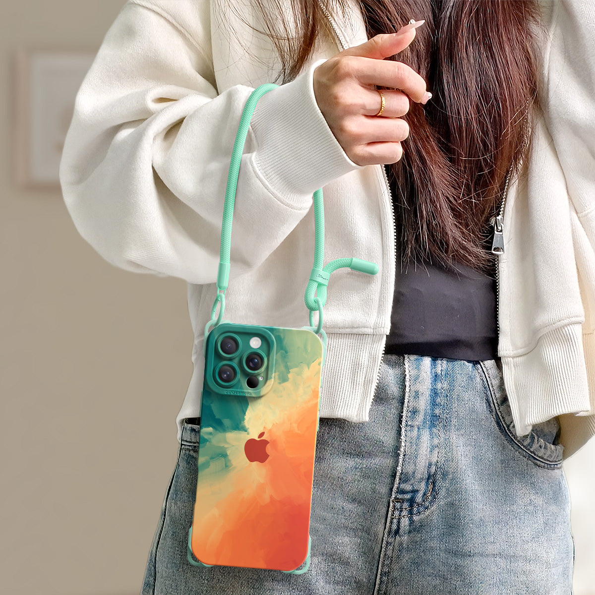 Green Orange | iPhone Series Ultra Impact Resistant Protective Case