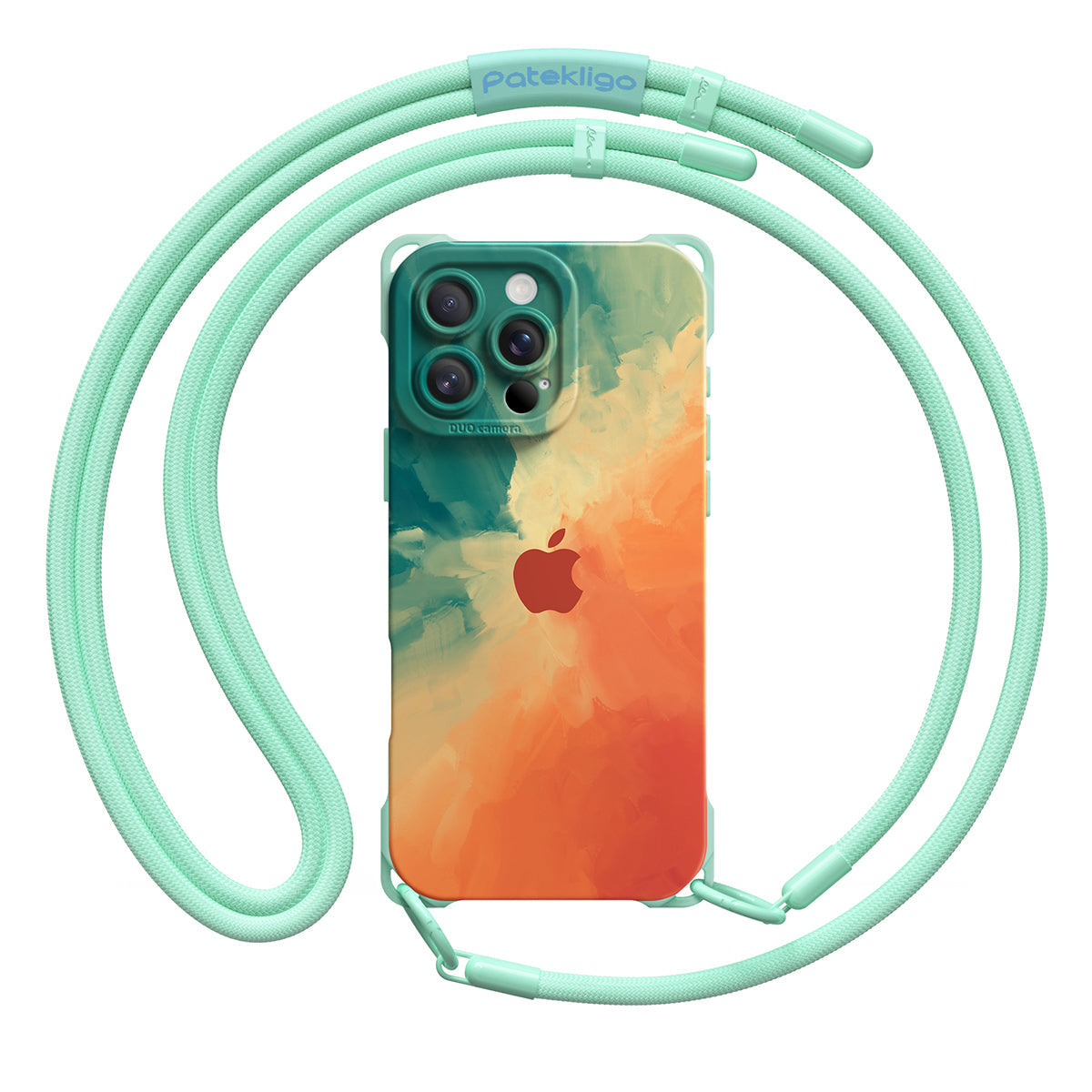 Green Orange | iPhone Series Ultra Impact Resistant Protective Case