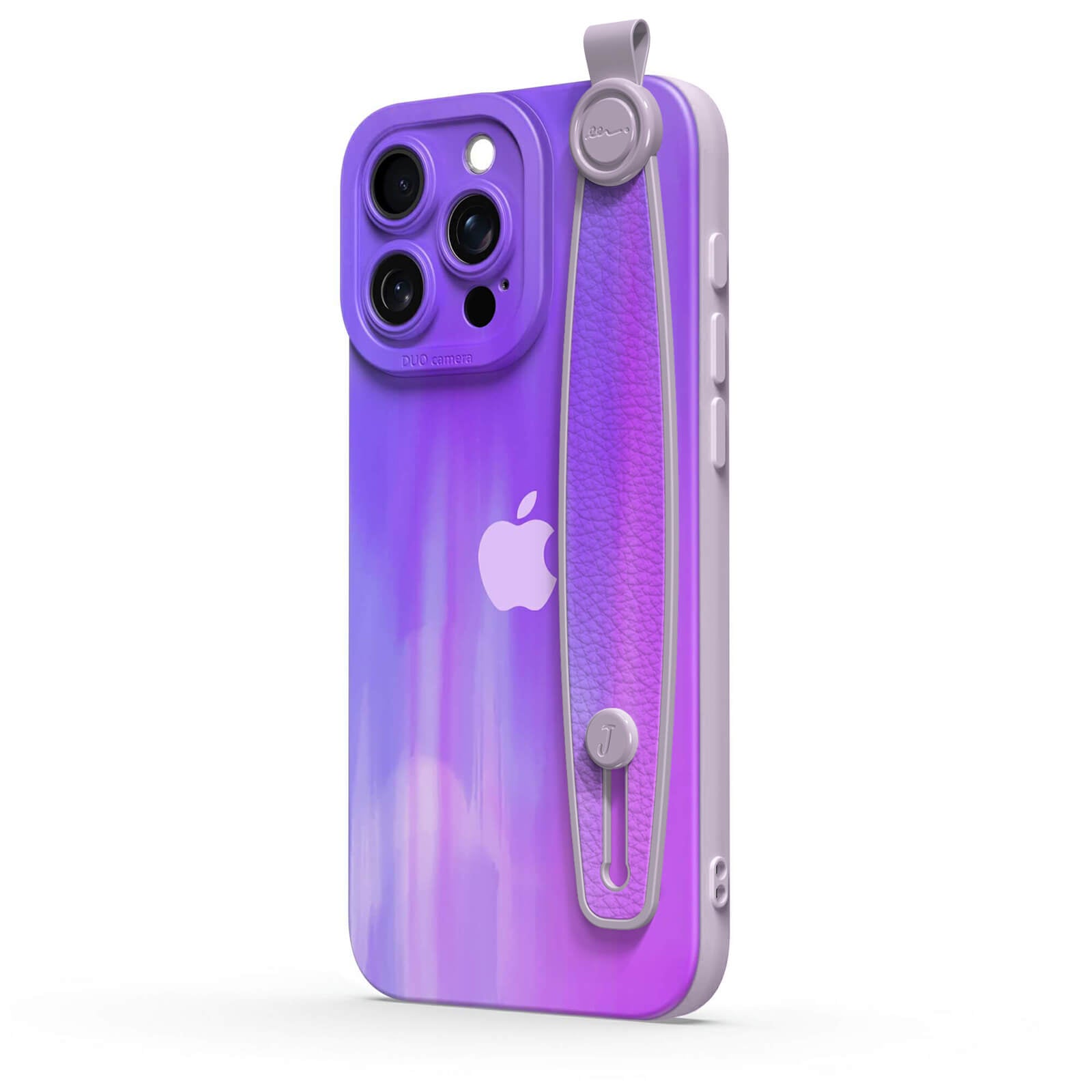 Streamer Purple | iPhone Series Multifunctional Wristband Case