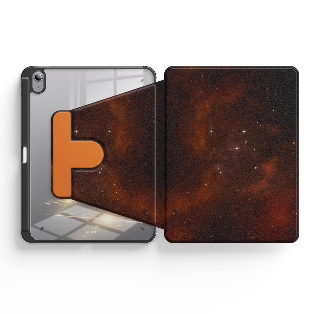 Nebula Smoke | iPad Series Snap 360° Stand Impact Resistant Case