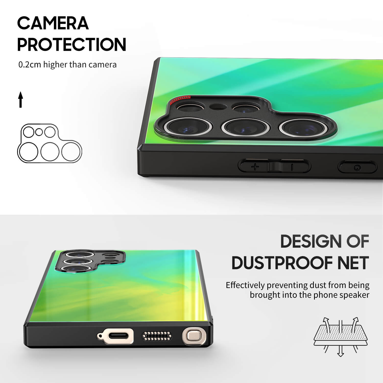 Midnight Green | Samsung Series Impact Resistant Protective Case