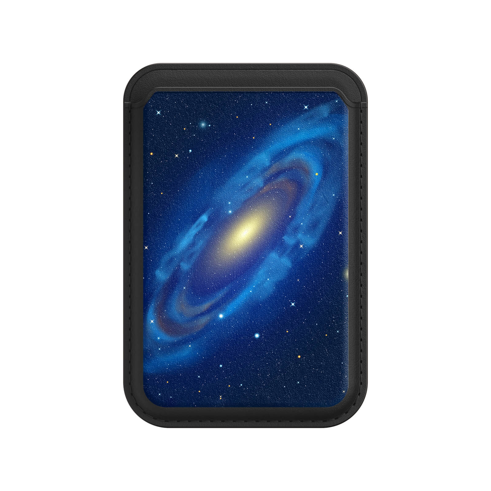Celestial Bodies | Leather Wallet with MagSafe