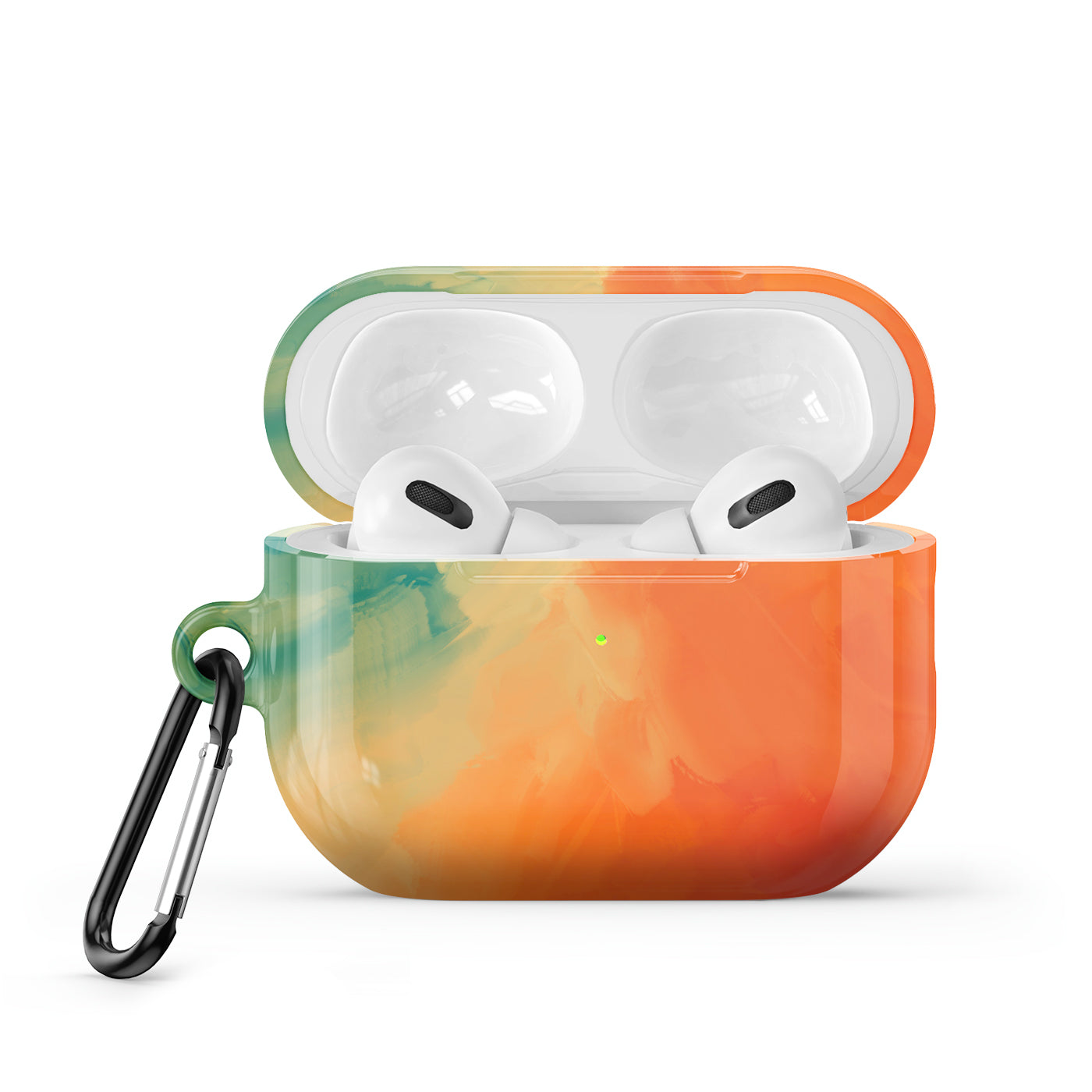 Green Orange | AirPods Series Shockproof Protective Case