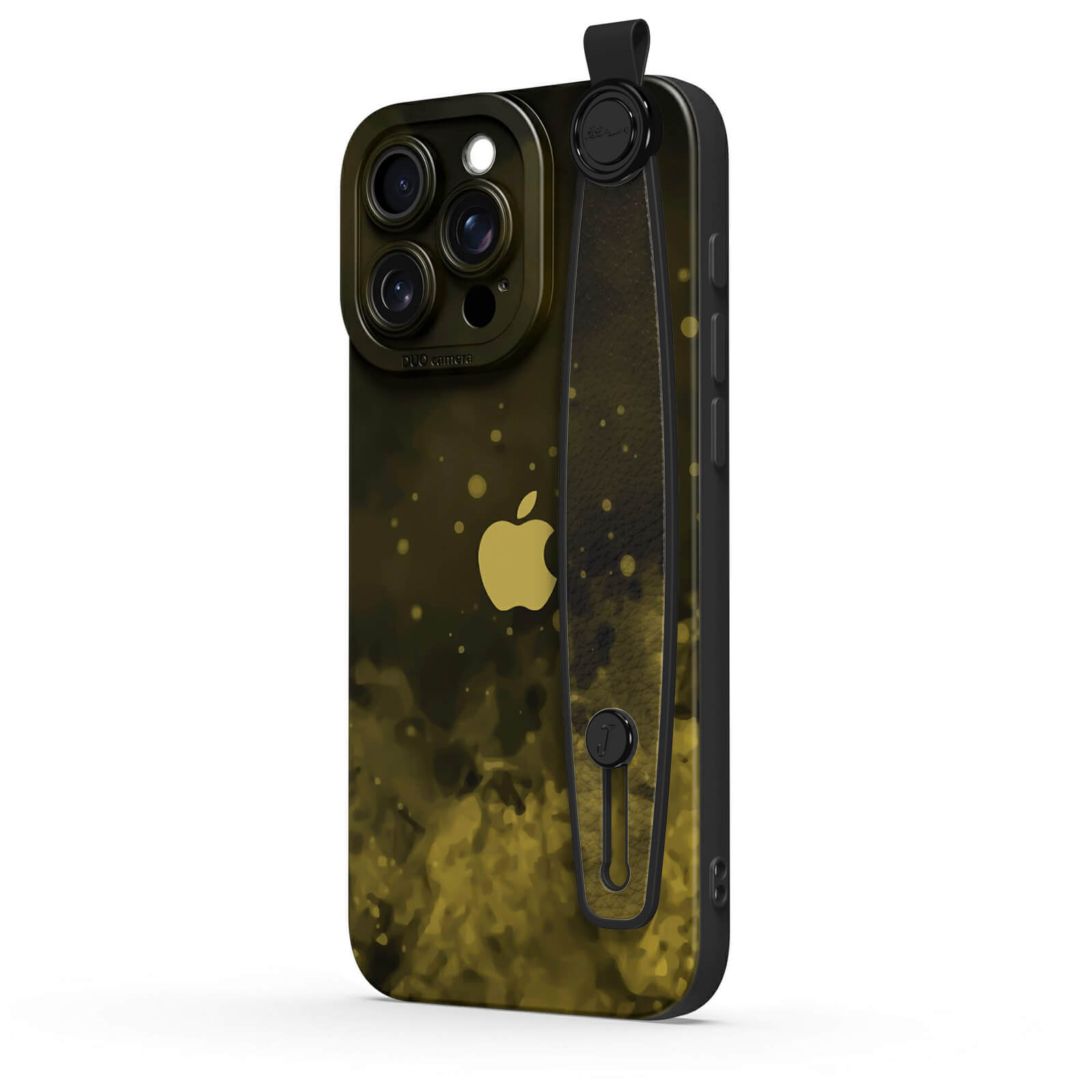 Black&Yellow | iPhone Series Multifunctional Wristband Case