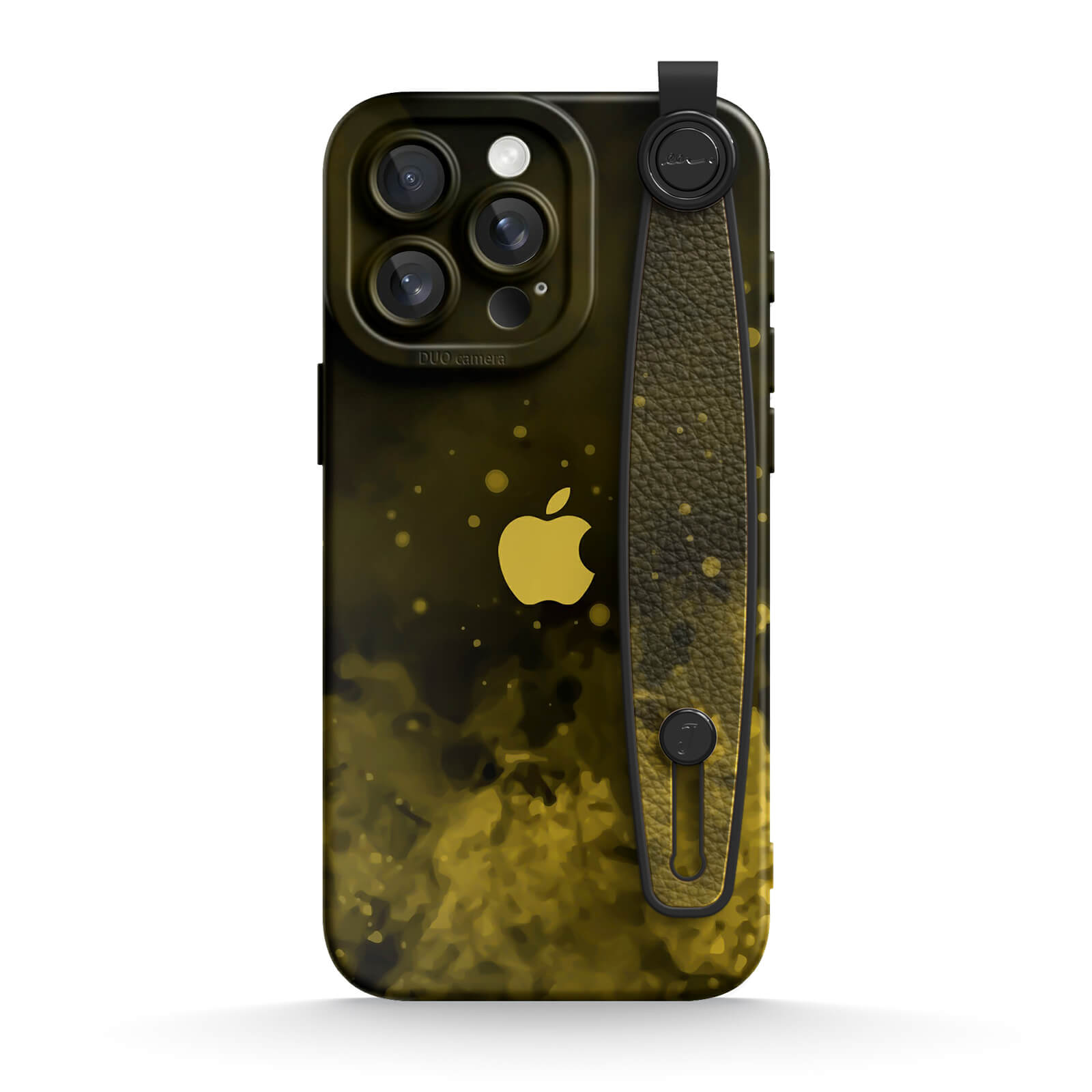 Black&Yellow | iPhone Series Multifunctional Wristband Case