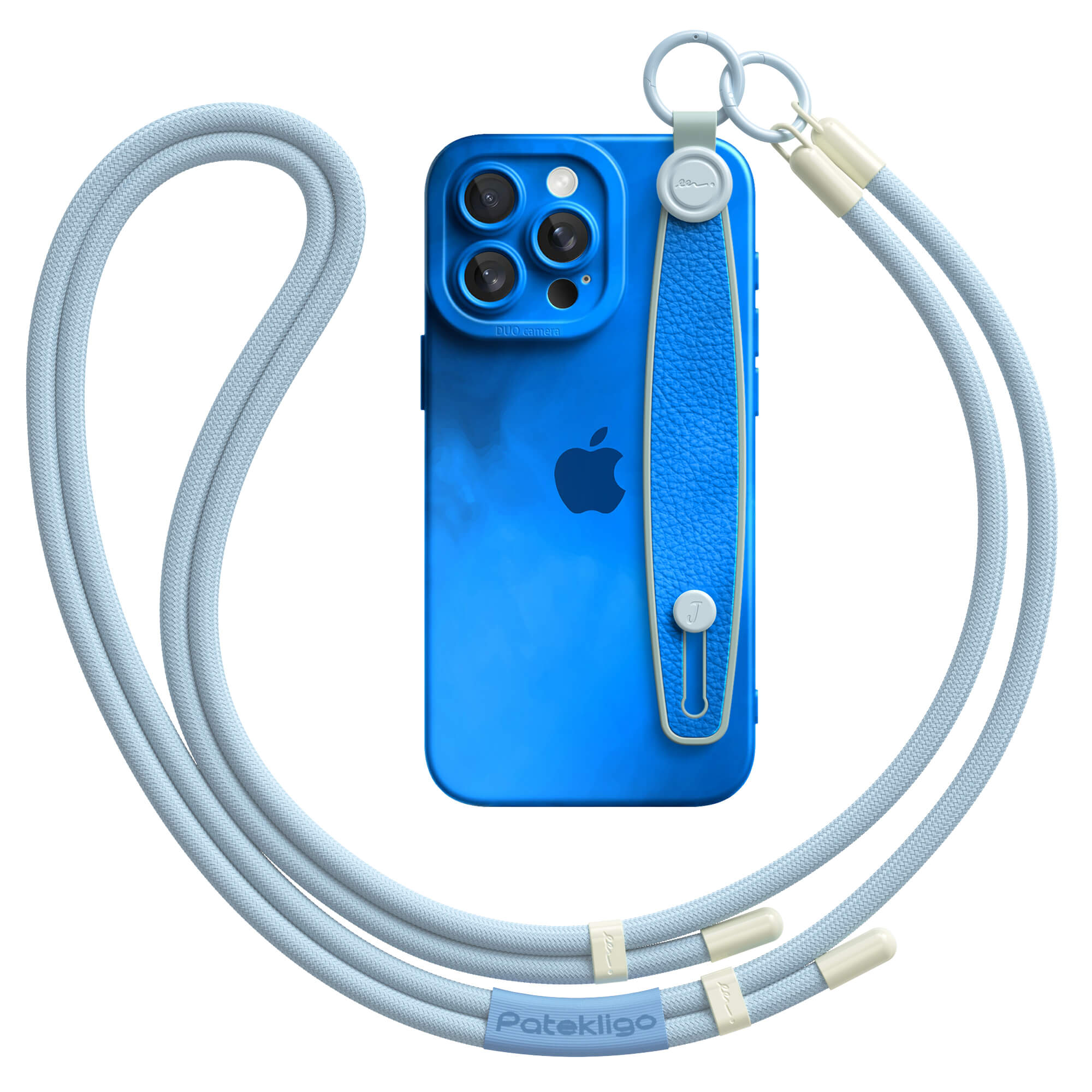 Blue Object | iPhone Series Multifunctional Wristband Case