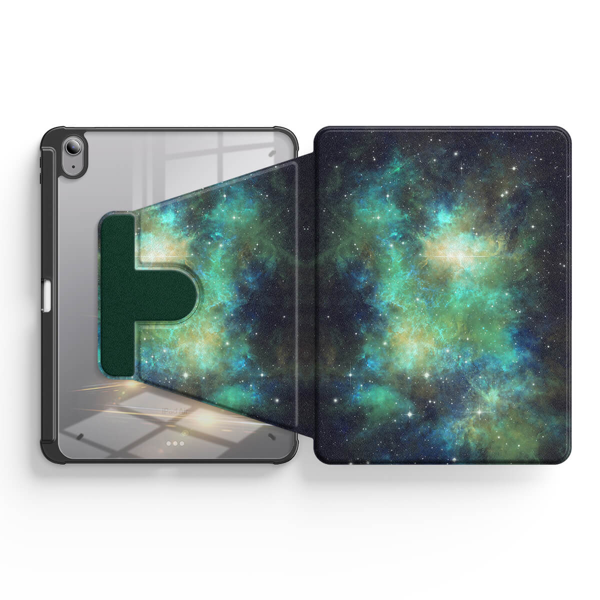 Interstellar Oasis | iPad Series Snap 360° Stand Impact Resistant Case