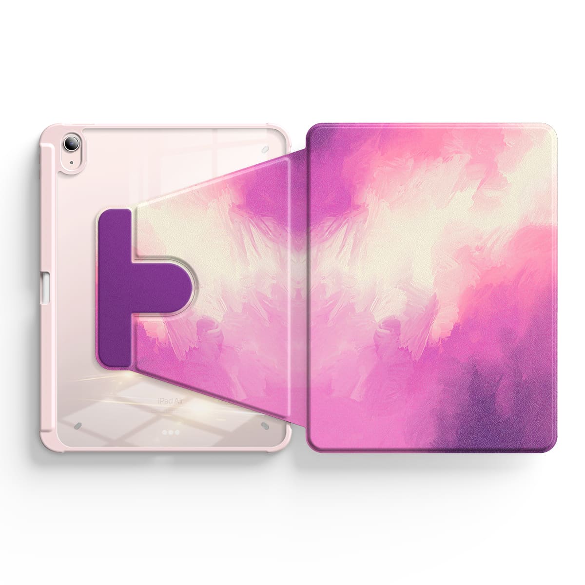 Cherry Cream | iPad Series Snap 360° Stand Impact Resistant Case