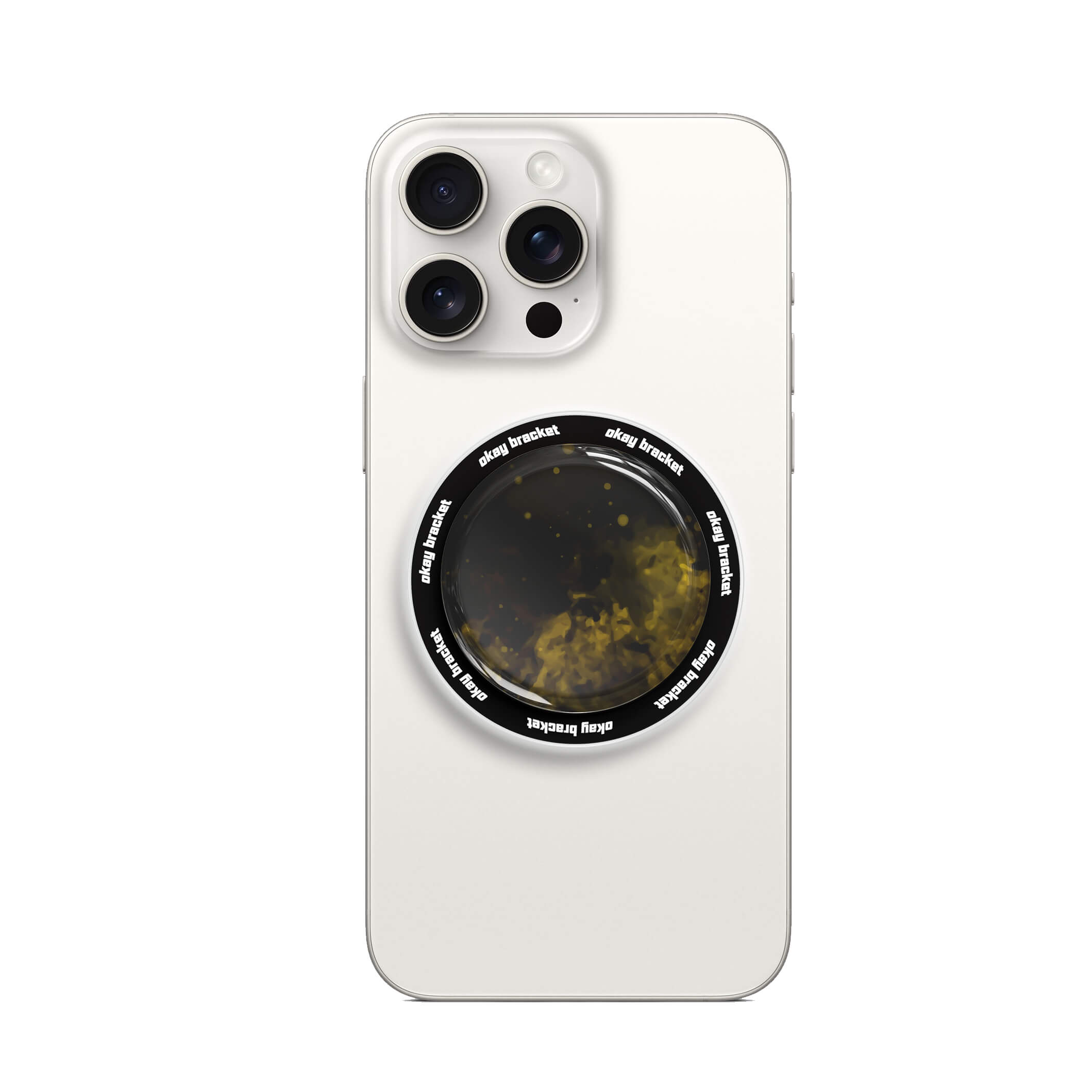 Black&Yellow | Air Bag Grip For MagSafe