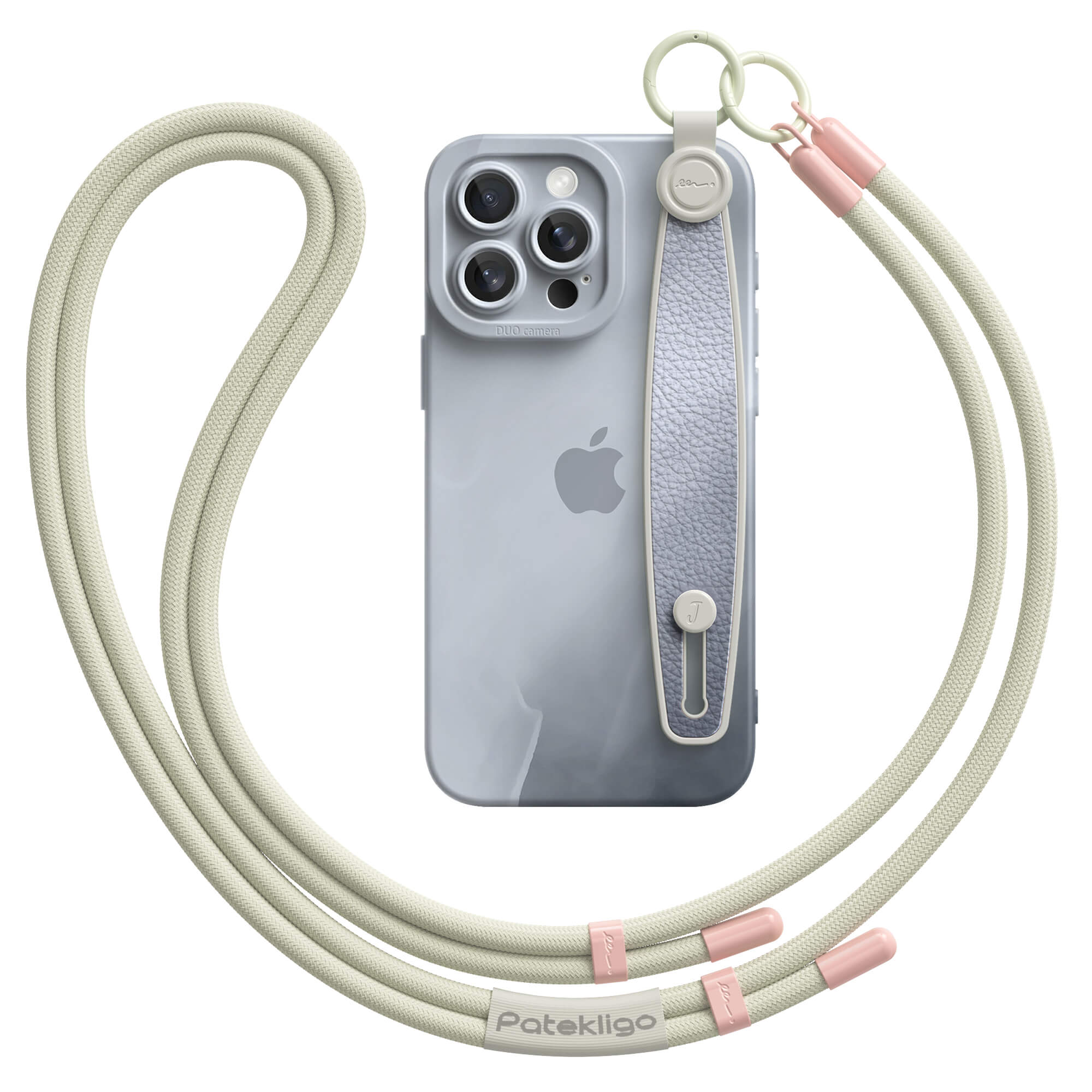 Gray Smoke | iPhone Series Multifunctional Wristband Case