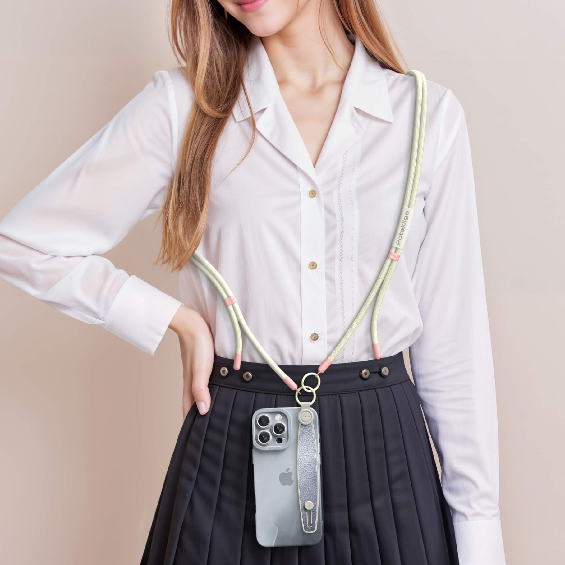 Gray Smoke | iPhone Series Multifunctional Wristband Case