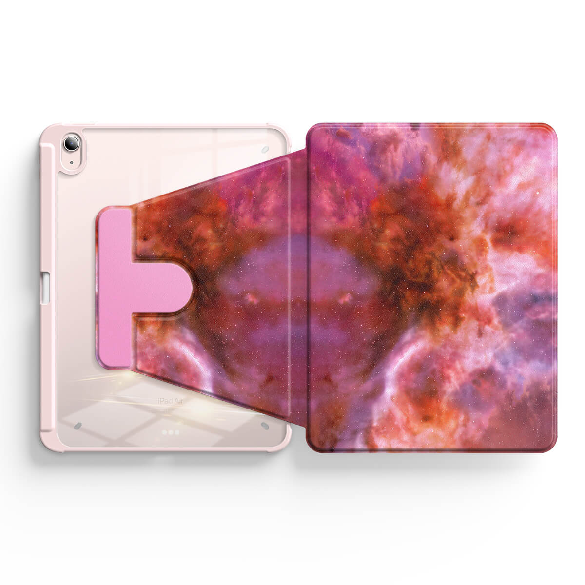 Powder Nebula | iPad Series Snap 360° Stand Impact Resistant Case