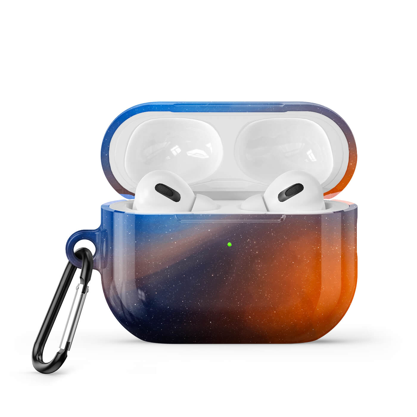 Polar-Blue to Orange | AirPods Series Shockproof Protective Case