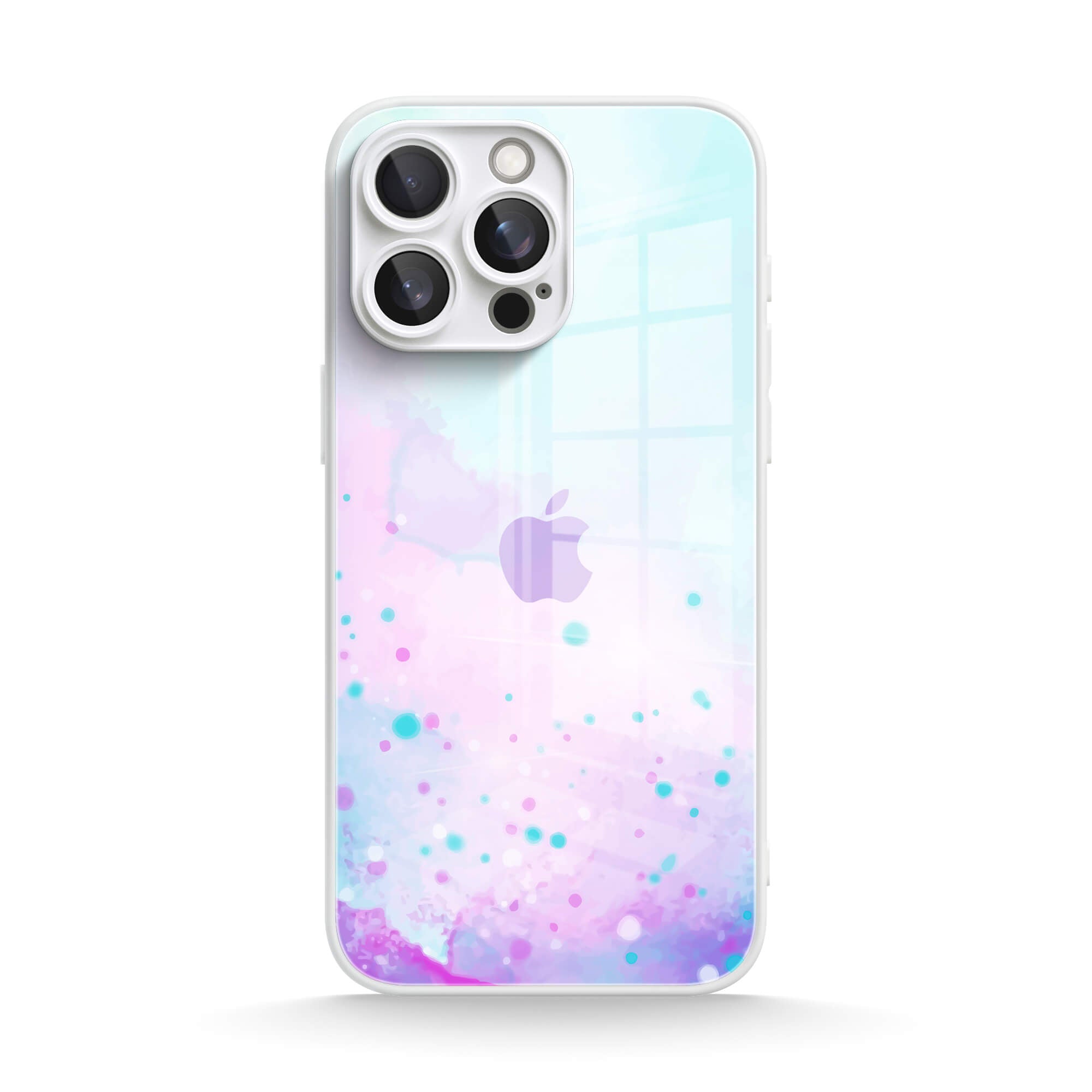 Watercolor Pink Blue | IPhone Series Impact Resistant Protective Case