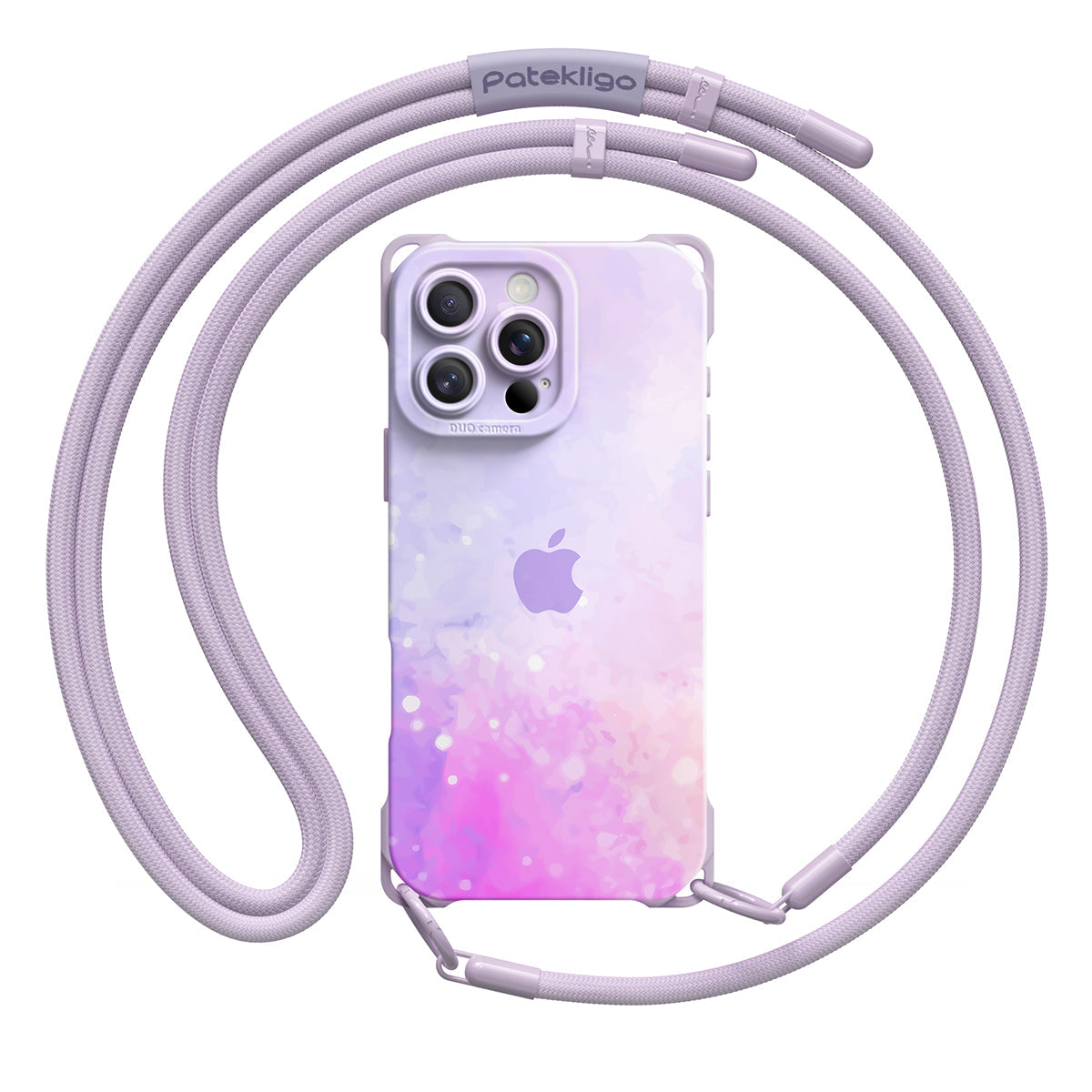 Gouache Purple | iPhone Series Ultra Impact Resistant Protective Case