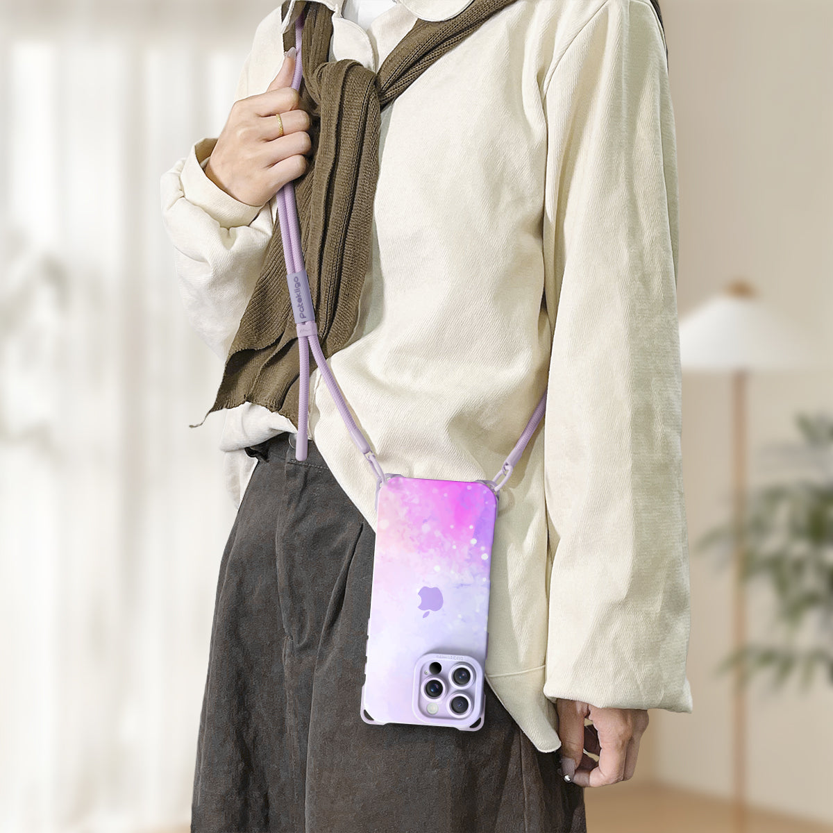 Gouache Purple | iPhone Series Ultra Impact Resistant Protective Case