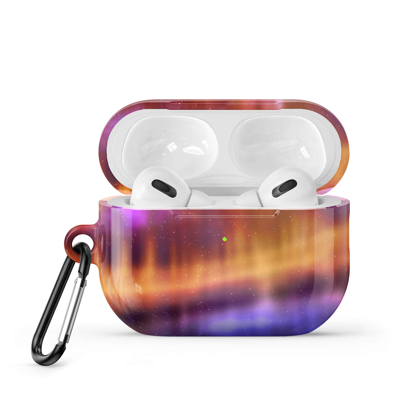 Optical Magnetic-Orange Purple | AirPods Series Shockproof Protective Case