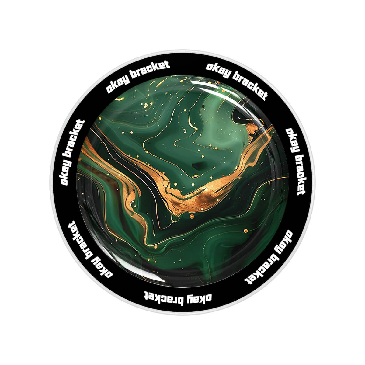 Gilded Green | Air Bag Grip For MagSafe