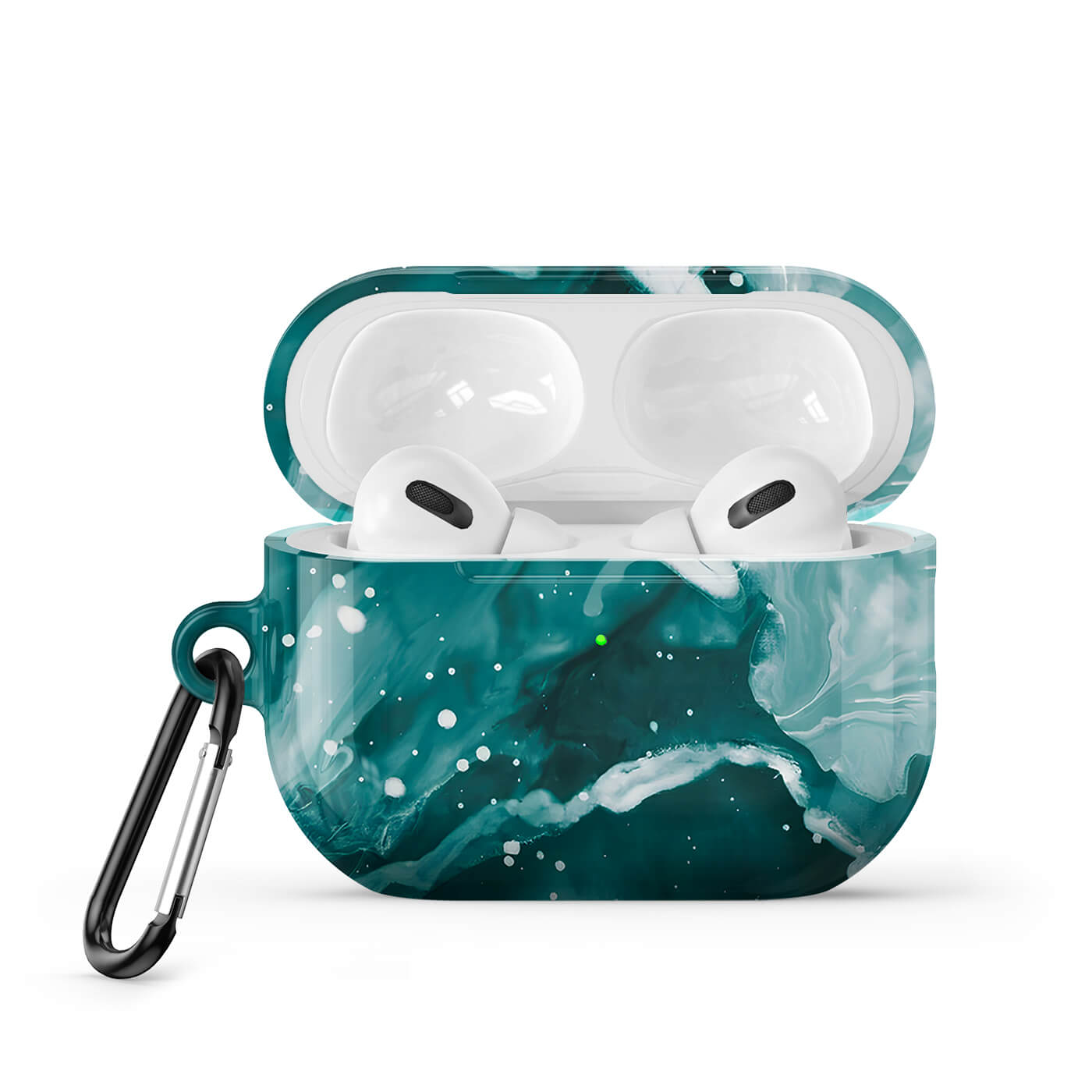 Green Wave Jade | AirPods Series Shockproof Protective Case