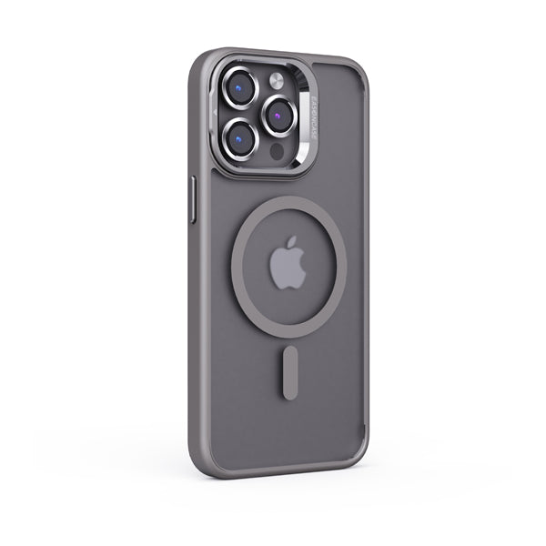 Titanium Gray | iPhone Invisible Bracket Magsafe Case