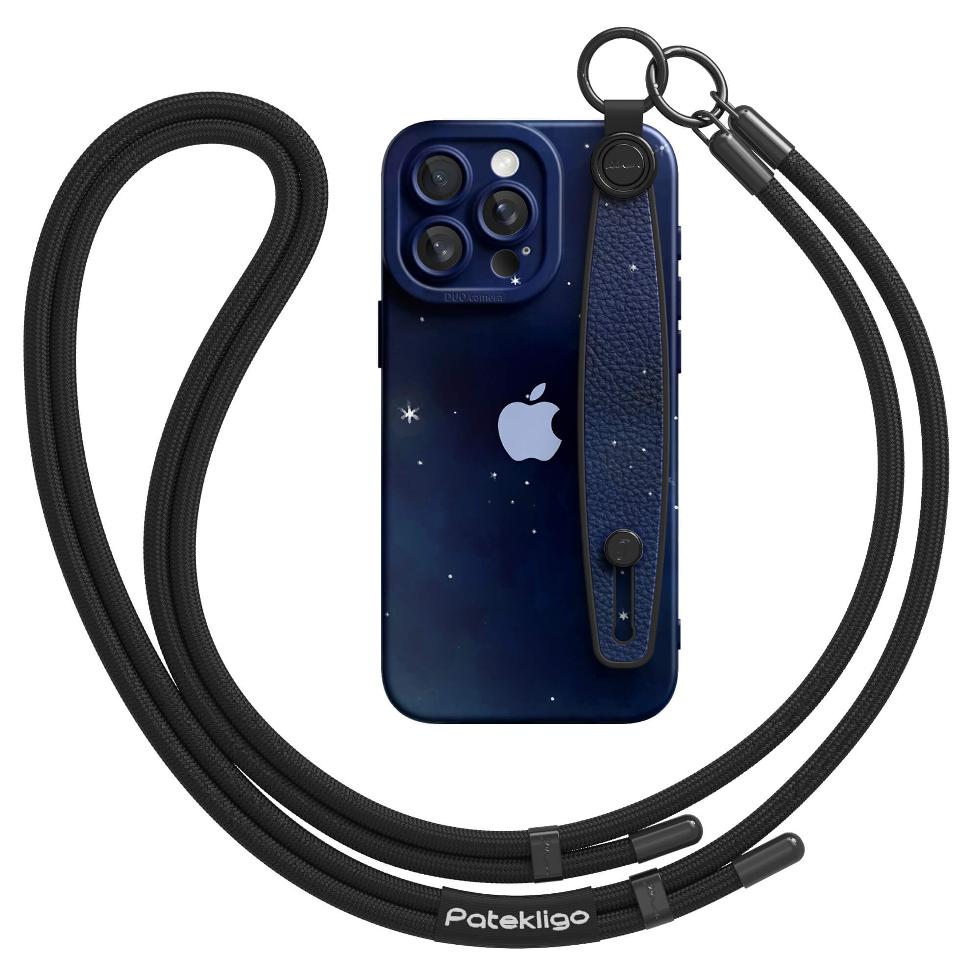 Star-Black | iPhone Series Multifunctional Wristband Case