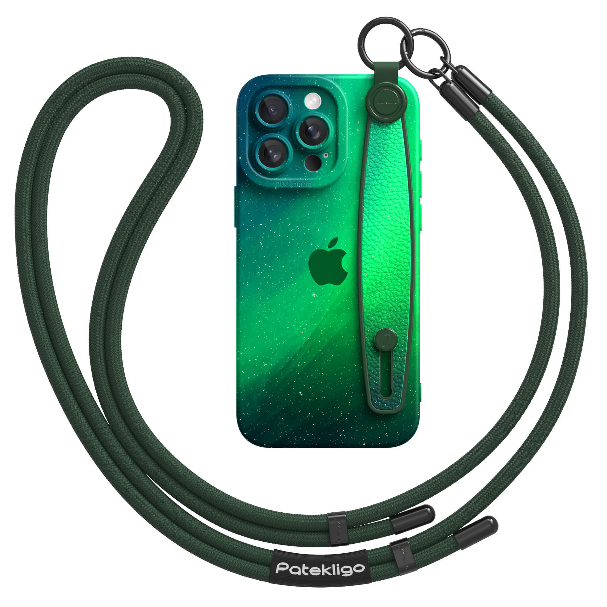 Polar Gradient | iPhone Series Multifunctional Wristband Case