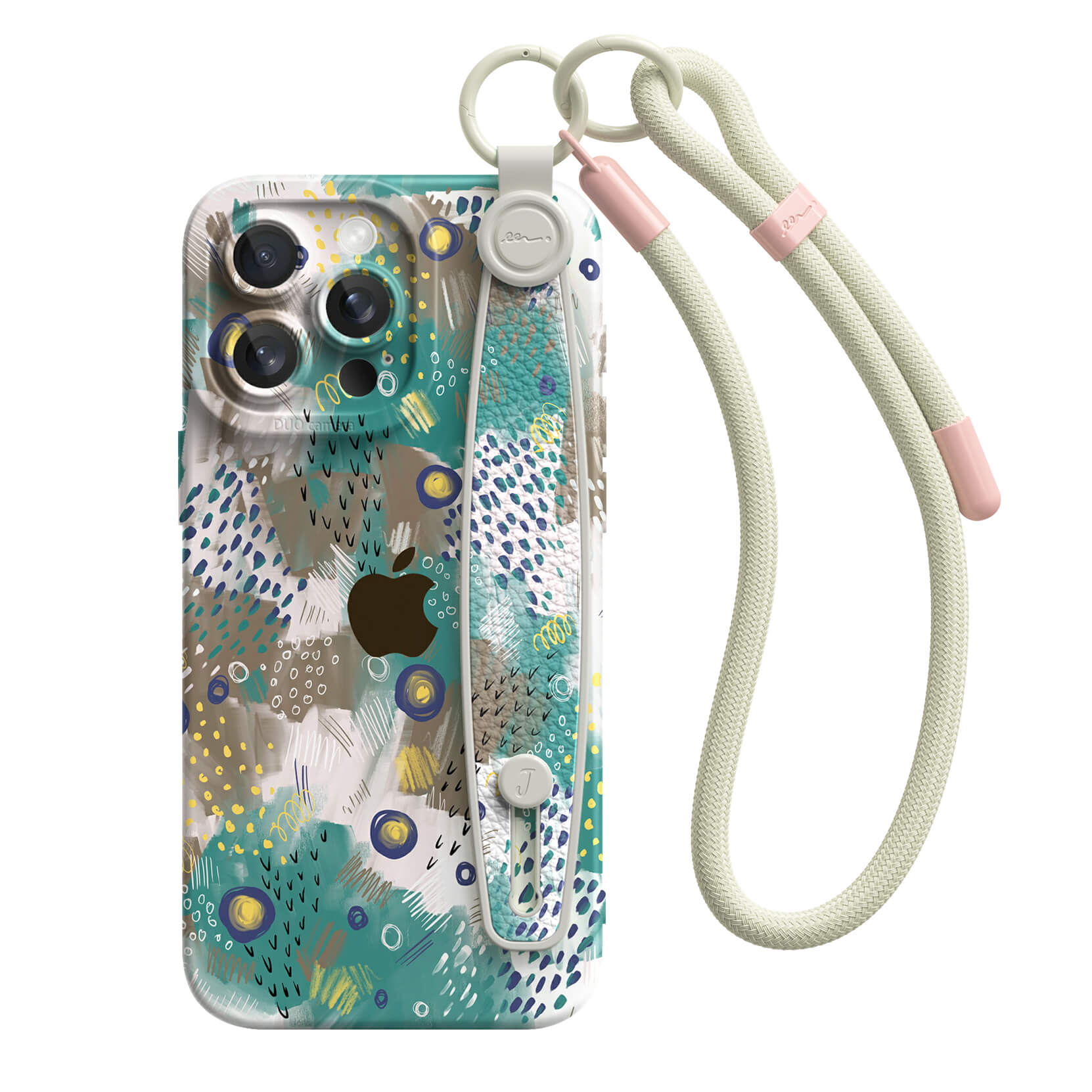 Dancing Peacock | iPhone Series Multifunctional Wristband Case