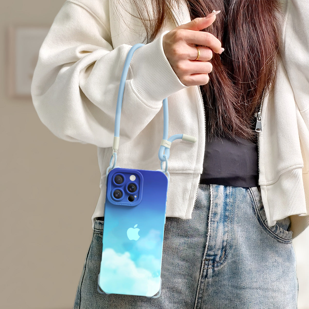 Sky Blue | iPhone Series Ultra Impact Resistant Protective Case