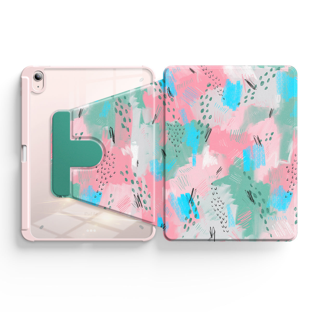 Rose Lake Under the Joy | iPad Series Snap 360° Stand Impact Resistant Case