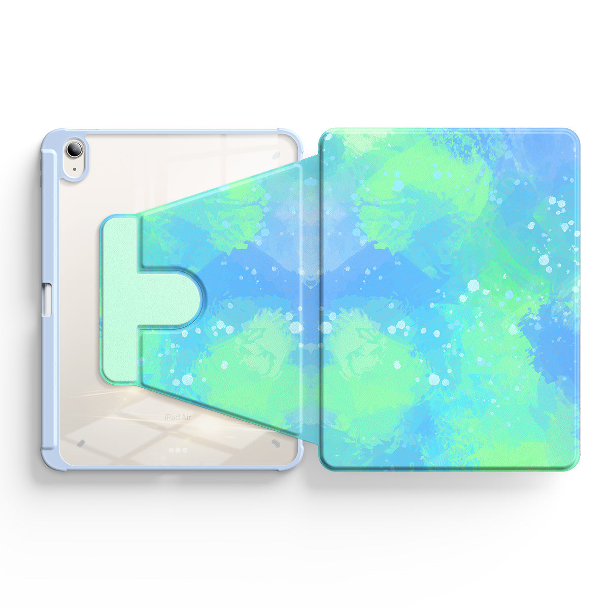 Fluorescent Jellyfish | iPad Series Snap 360° Stand Impact Resistant Case