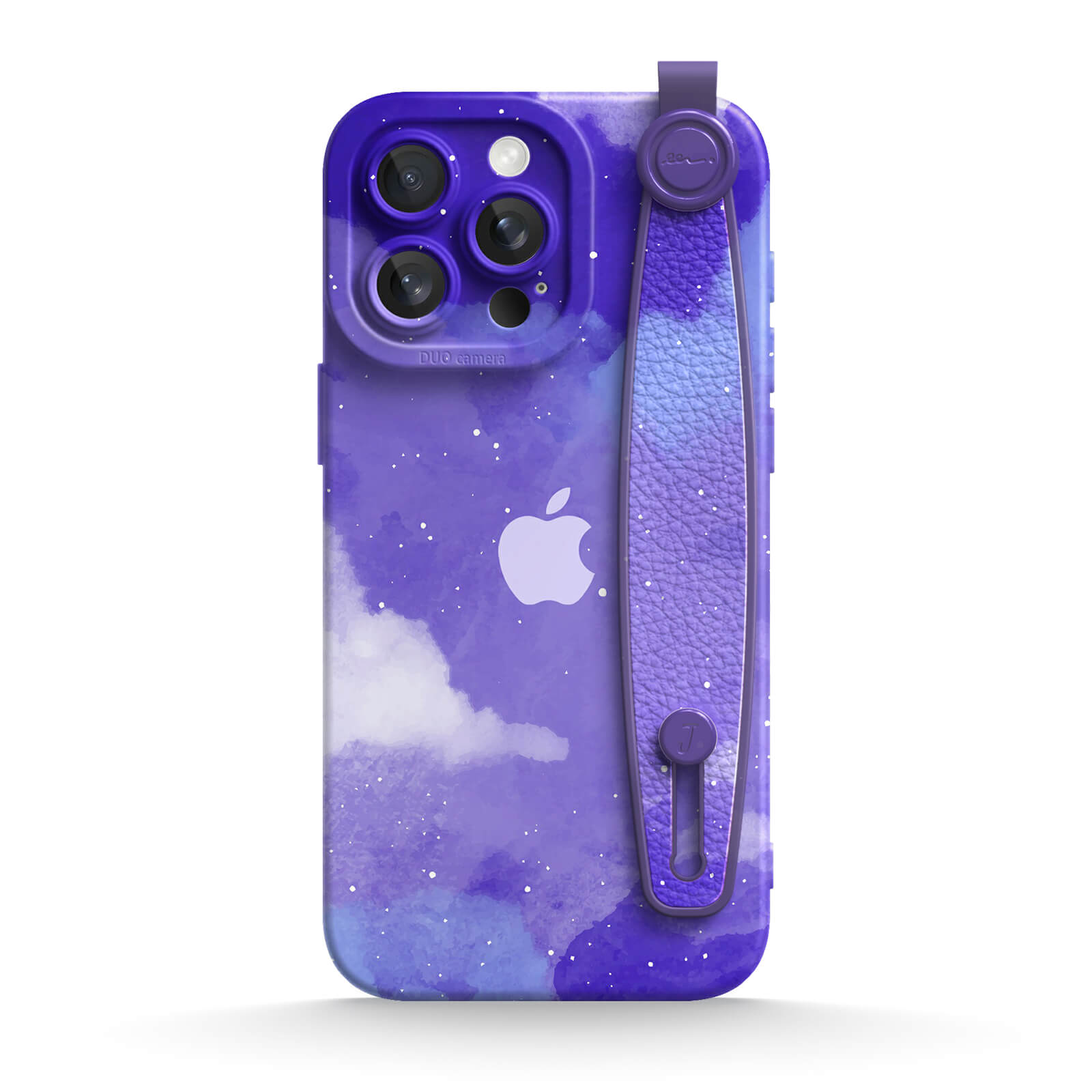 Astral Purple Blue | iPhone Series Multifunctional Wristband Case