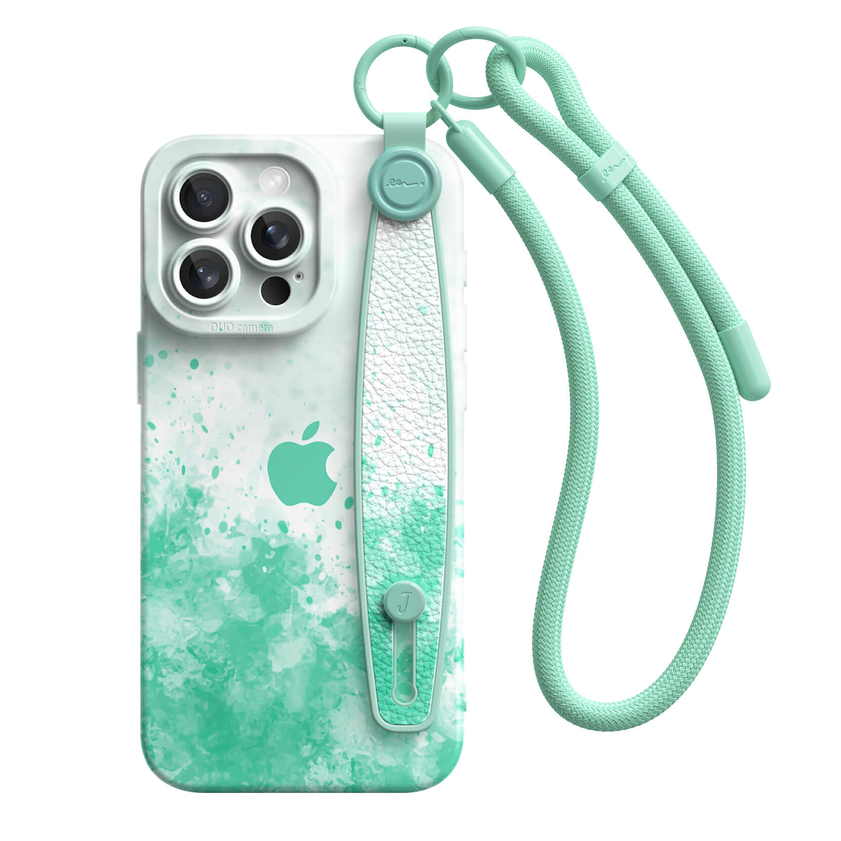 Splash Green | iPhone Series Multifunctional Wristband Case