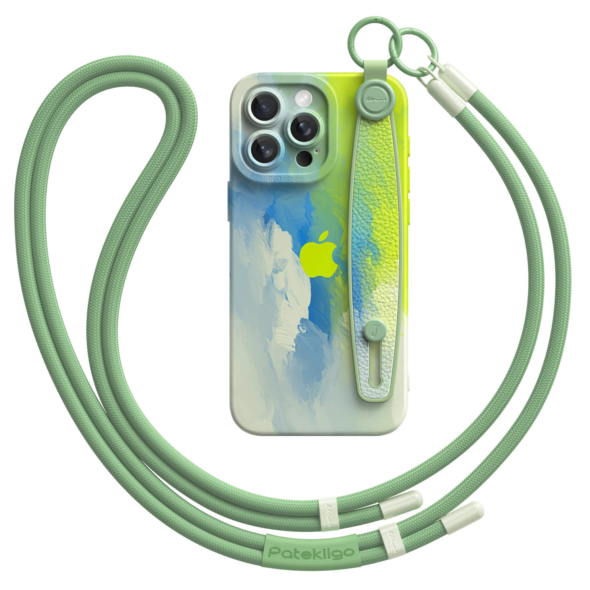 Grassland Green | iPhone Series Multifunctional Wristband Case