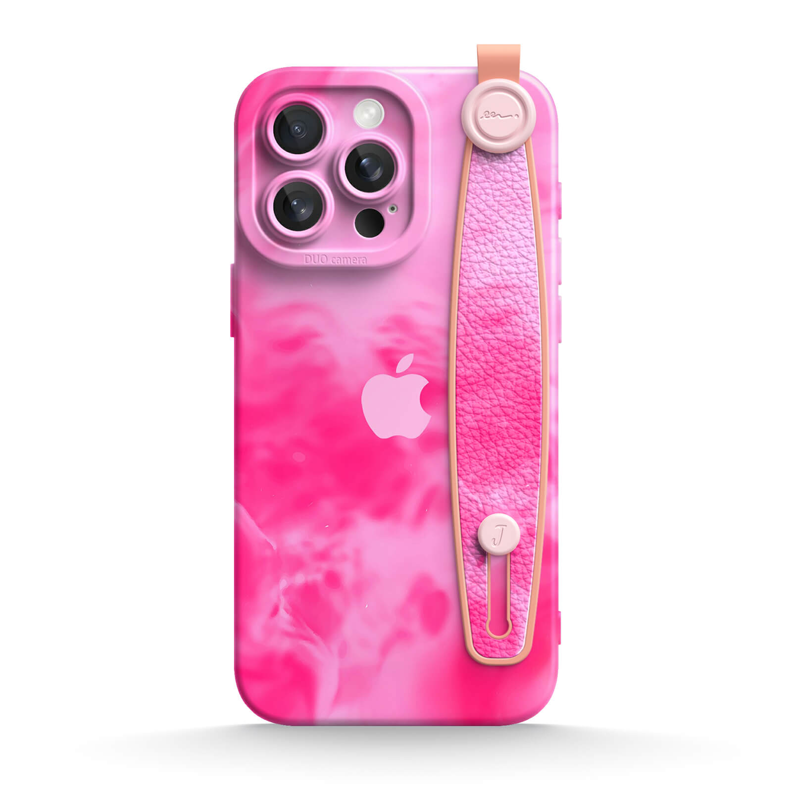 Pink Lava | iPhone Series Multifunctional Wristband Case