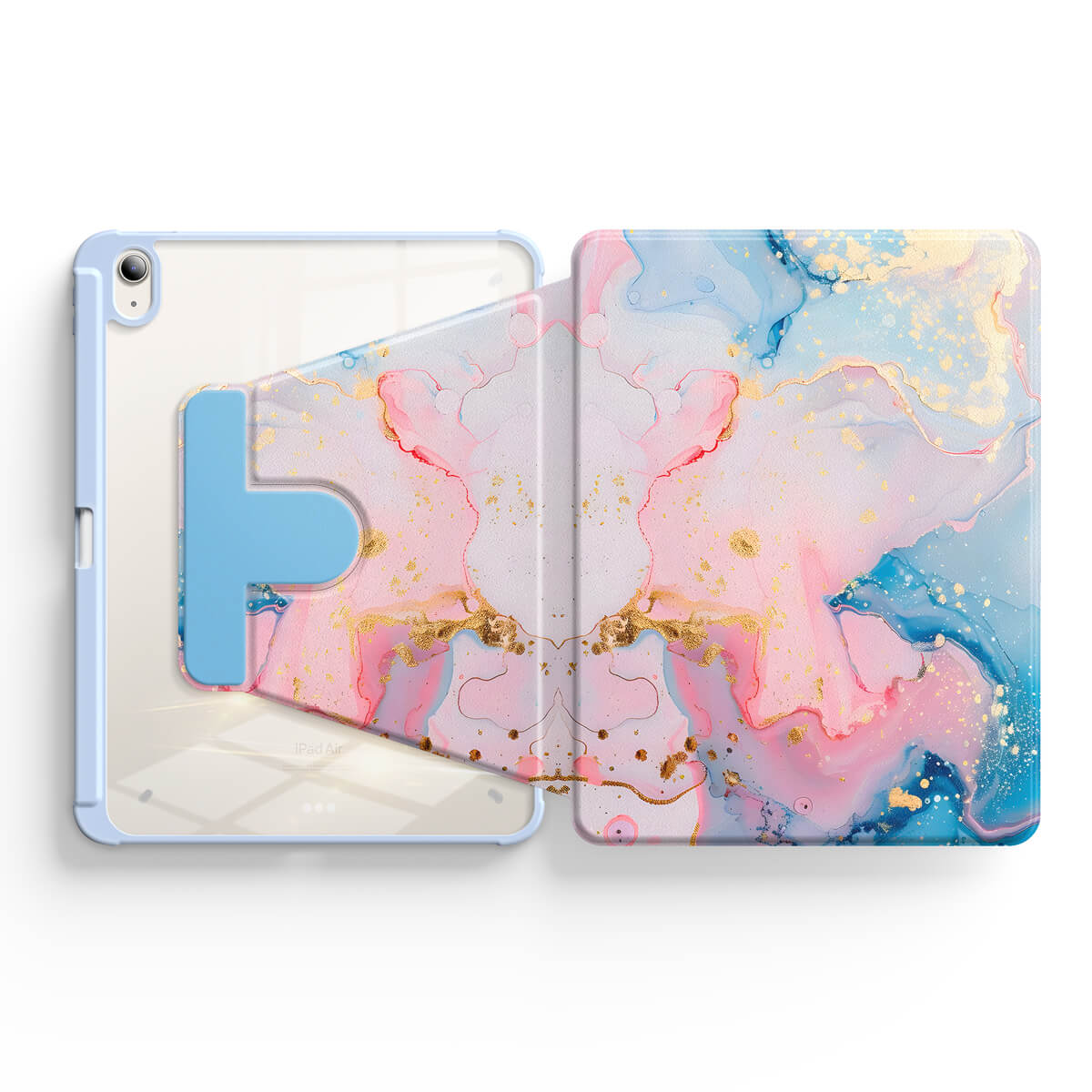 Colorful Jade | iPad Series Snap 360° Stand Impact Resistant Case