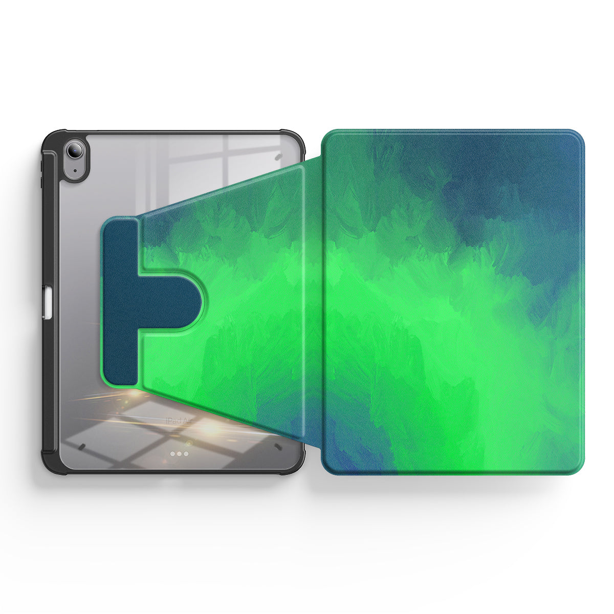 Elf Green | iPad Series Snap 360° Stand Impact Resistant Case