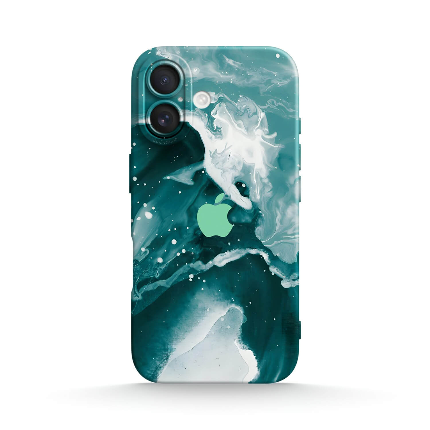 Green Wave Jade | IPhone Series Impact Resistant Protective Case