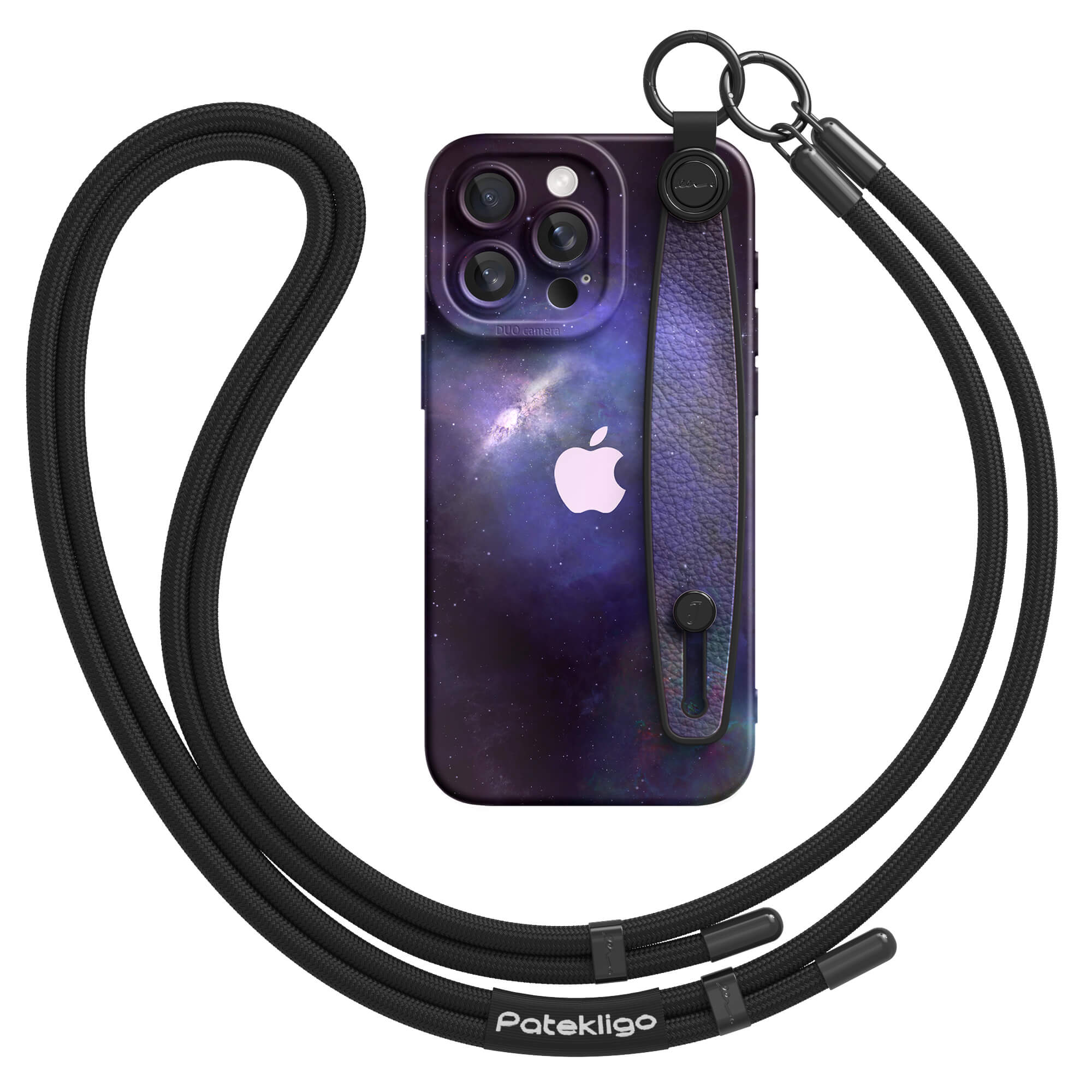 Twilight Nebula | iPhone Series Multifunctional Wristband Case