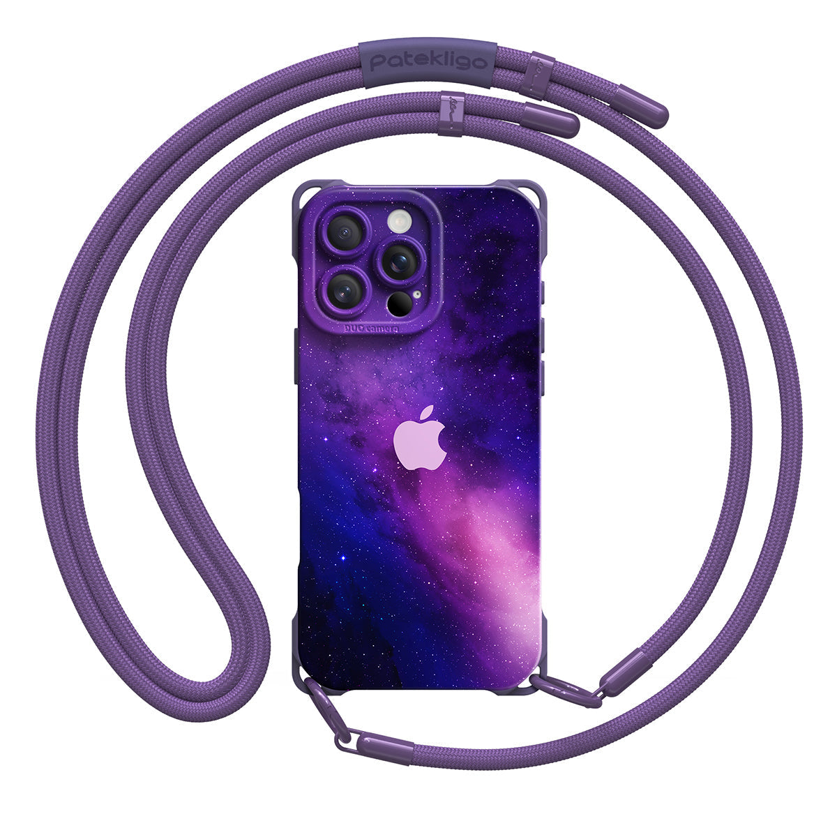 Fuchsia Galaxy | iPhone Series Ultra Impact Resistant Protective Case