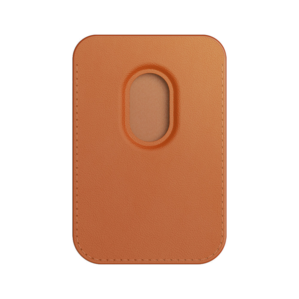 Sunset Color | Leather Wallet with MagSafe