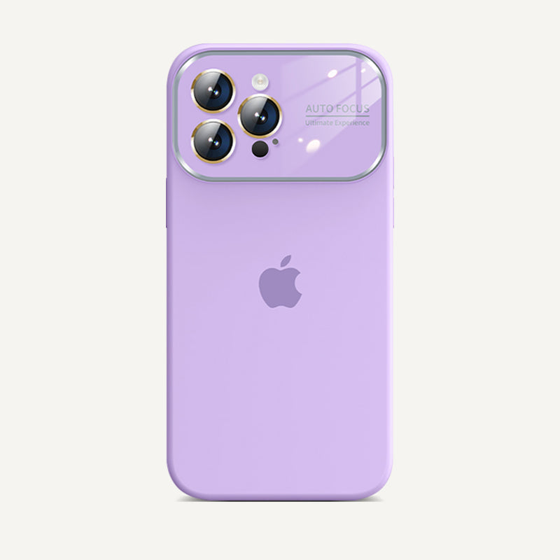 iPhone Series | Large Window Liquid Silicone Case