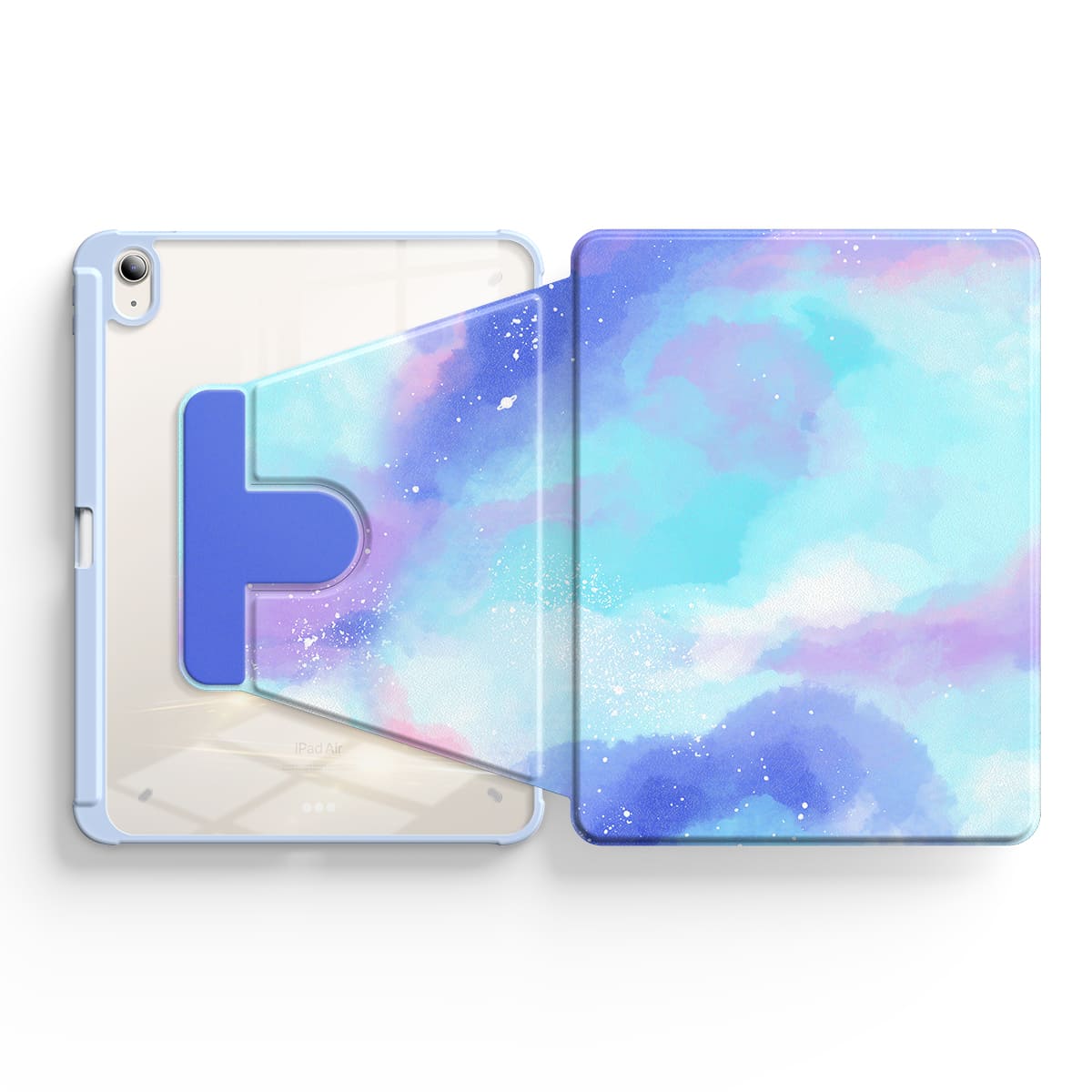 Astral Blue | iPad Series Snap 360° Stand Impact Resistant Case