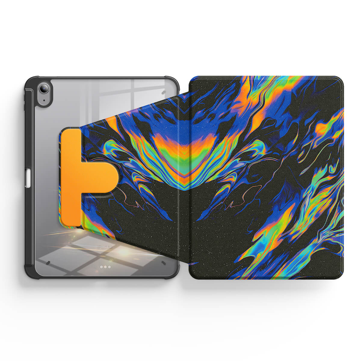 Hetero-Fusion | iPad Series Snap 360° Stand Impact Resistant Case