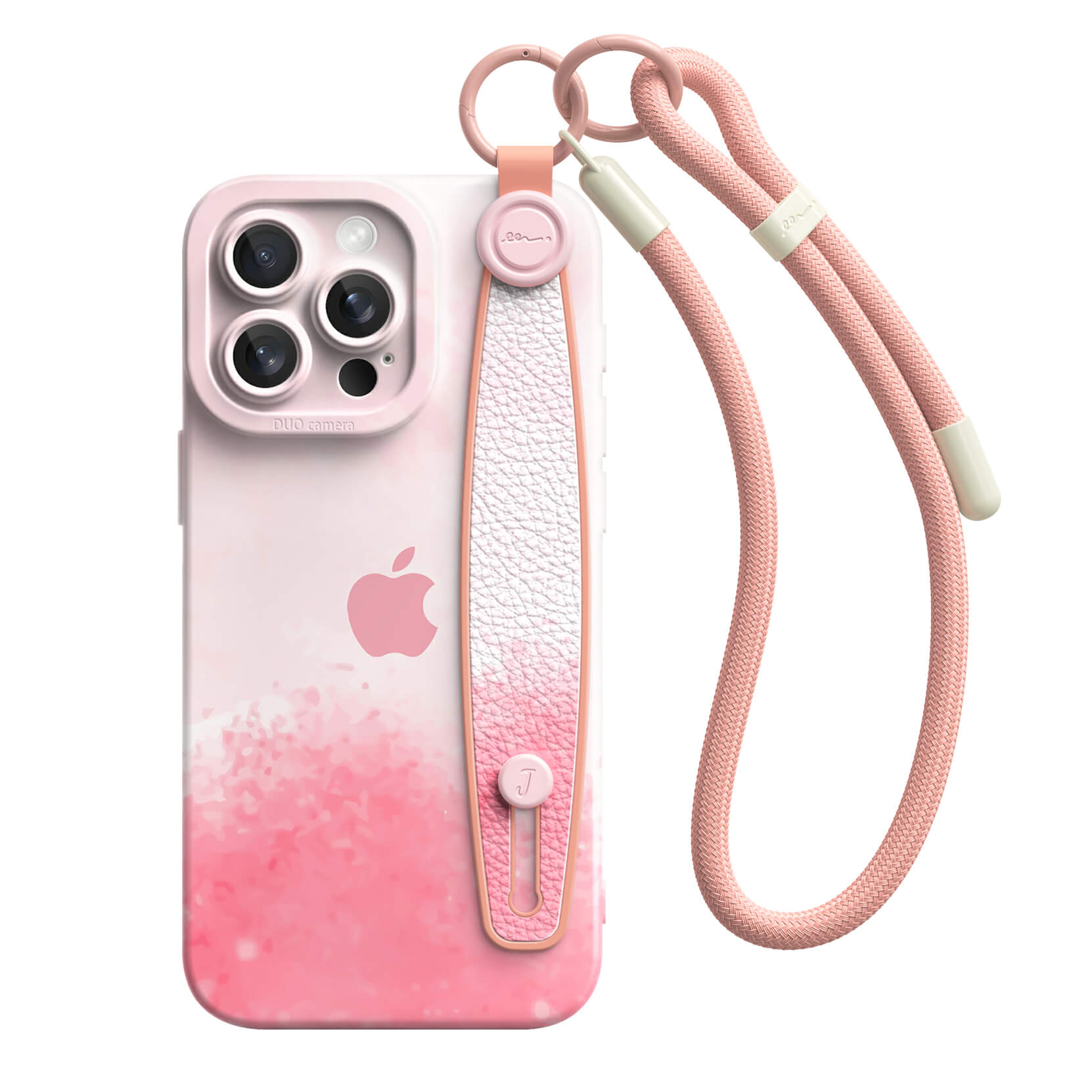 Sakura Powder | iPhone Series Multifunctional Wristband Case