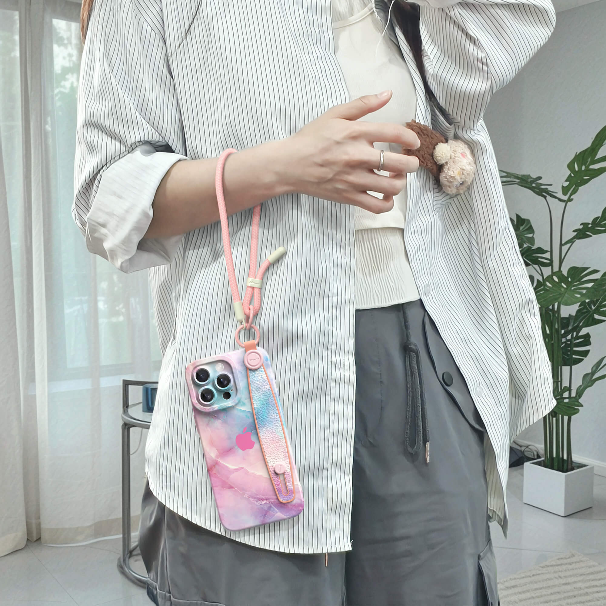 Caitian Jade | iPhone Series Multifunctional Wristband Case