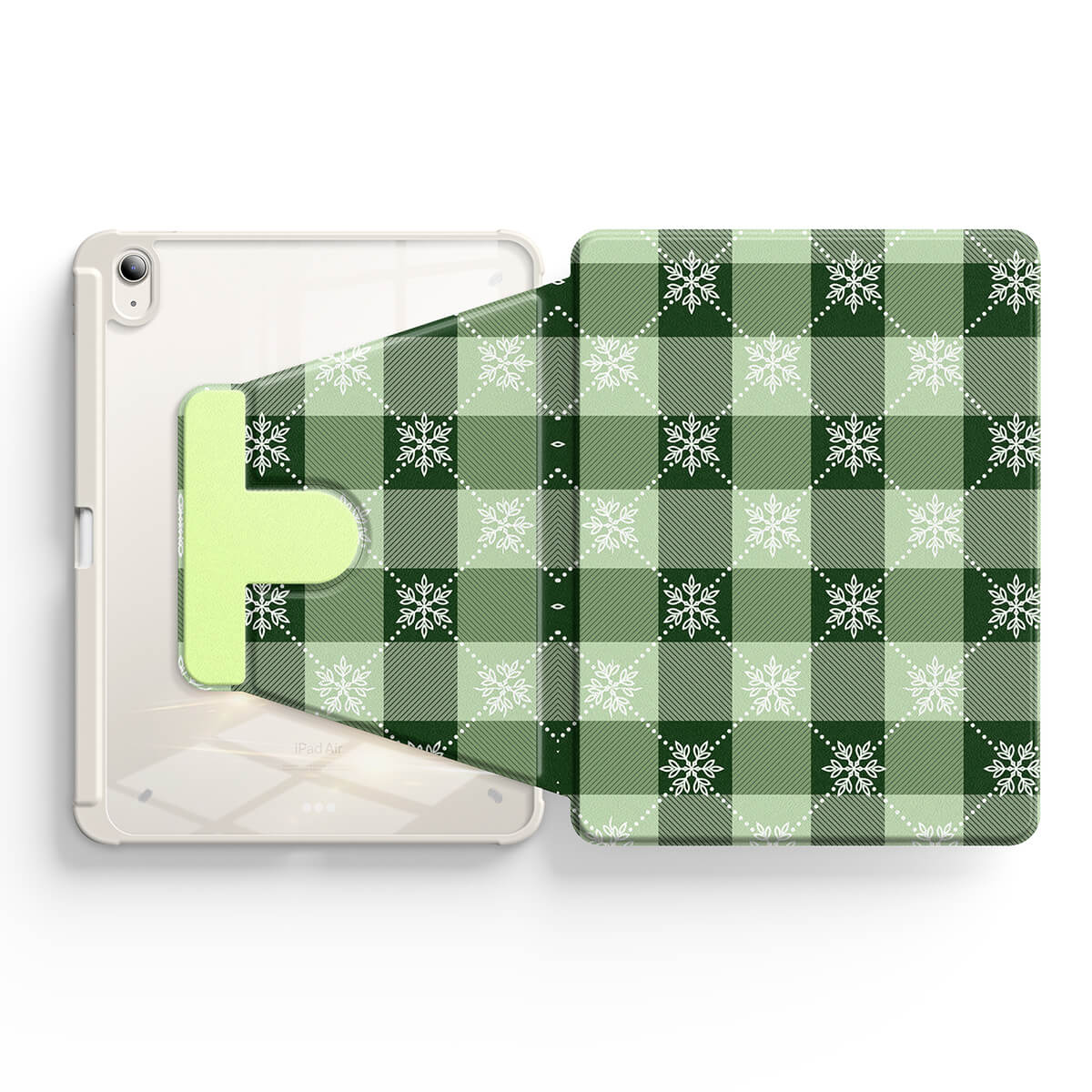 Snowflake Scarf | iPad Series Snap 360° Stand Impact Resistant Case