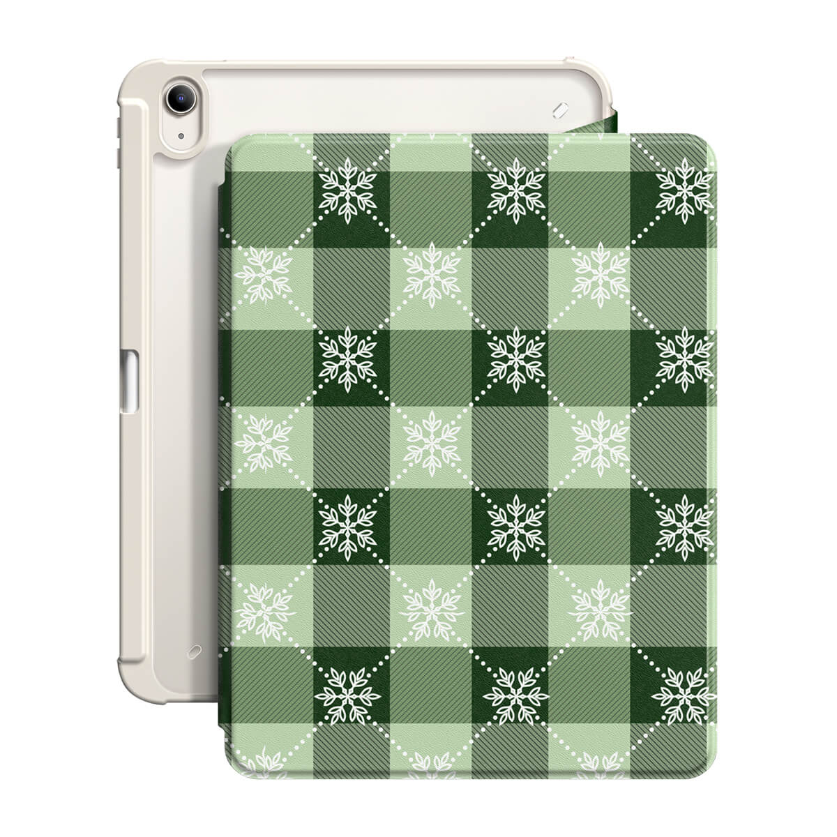 Snowflake Scarf | iPad Series Snap 360° Stand Impact Resistant Case